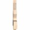 Ekena Millwork Alberta Smooth Timber Gable Bracket, Douglas Fir, 48"W x 30"H x 3 1/2"D x 5 1/2"F, 15/12 Pitch GBW048X30X0406ALB00SDF - alternate 4
